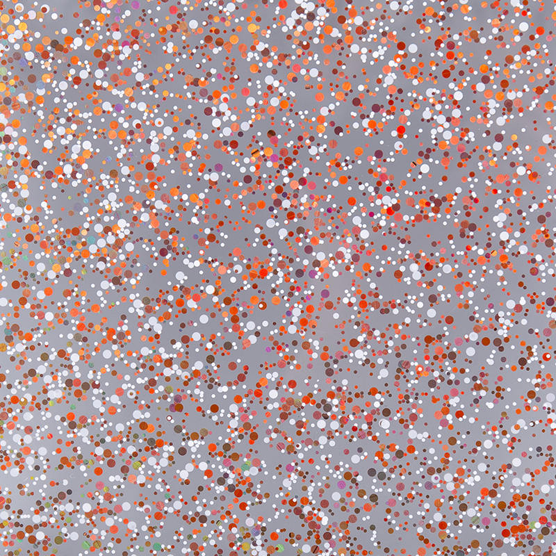 لوح أكريليك ملون براق مزخرف