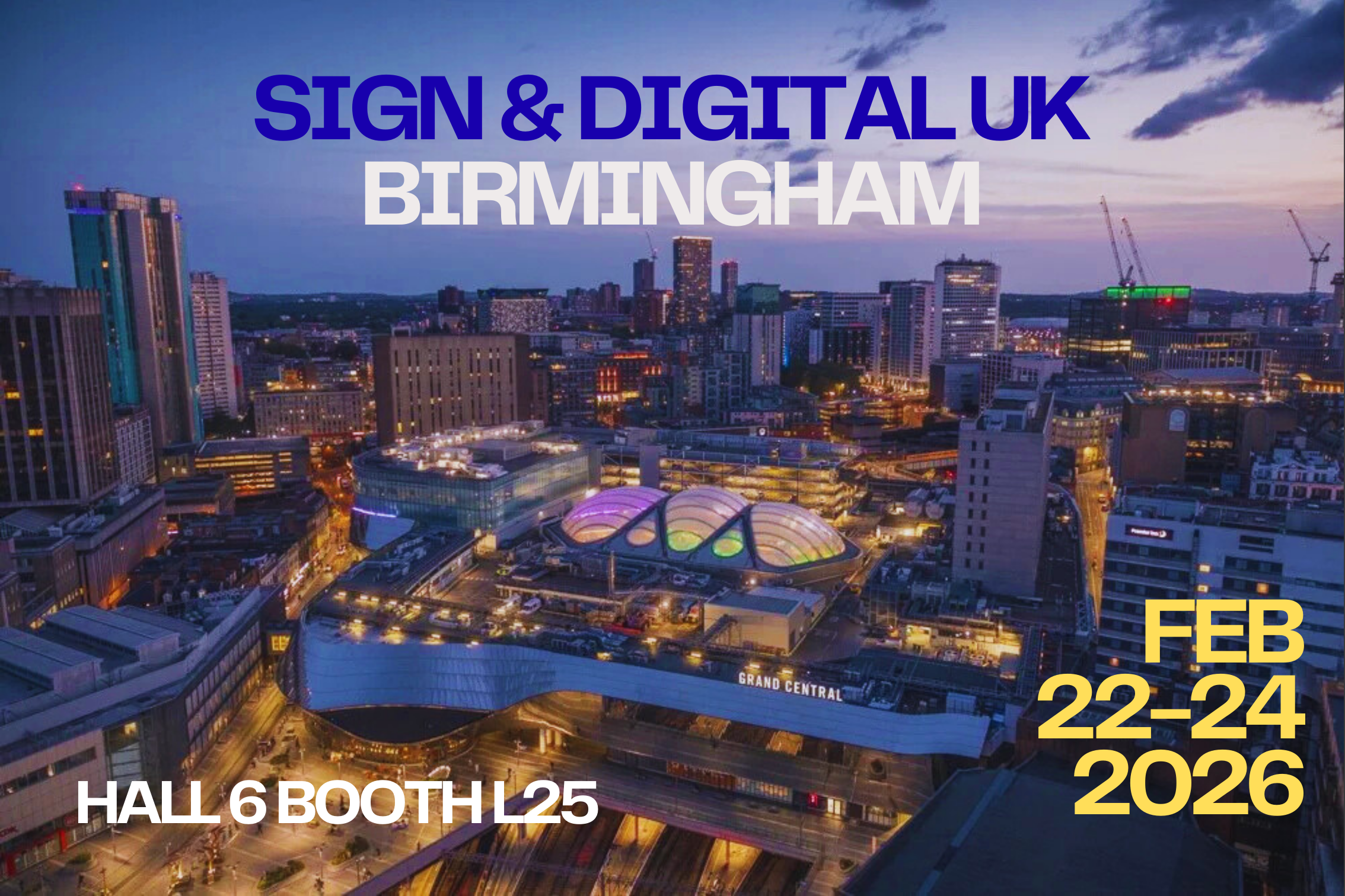 OLEG تعرض الأكريليك المصبوب المتميز في Sign & Digital UK 2026